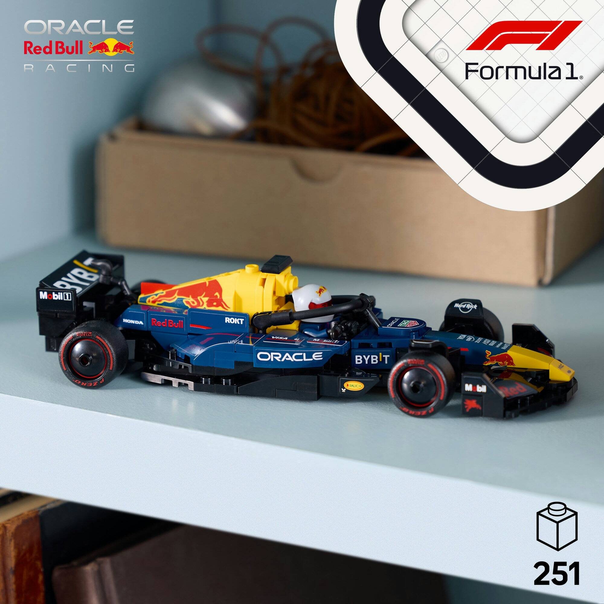 LEGO® Speed Champions Oracle Red Bull Racing RB20 F1® Race Car Vehicle Set 77243